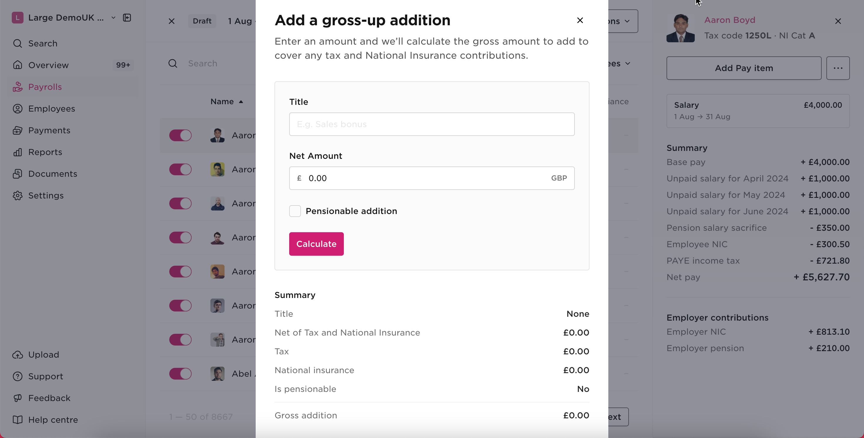 add-a-gross-up-pay-item-uk-payroll